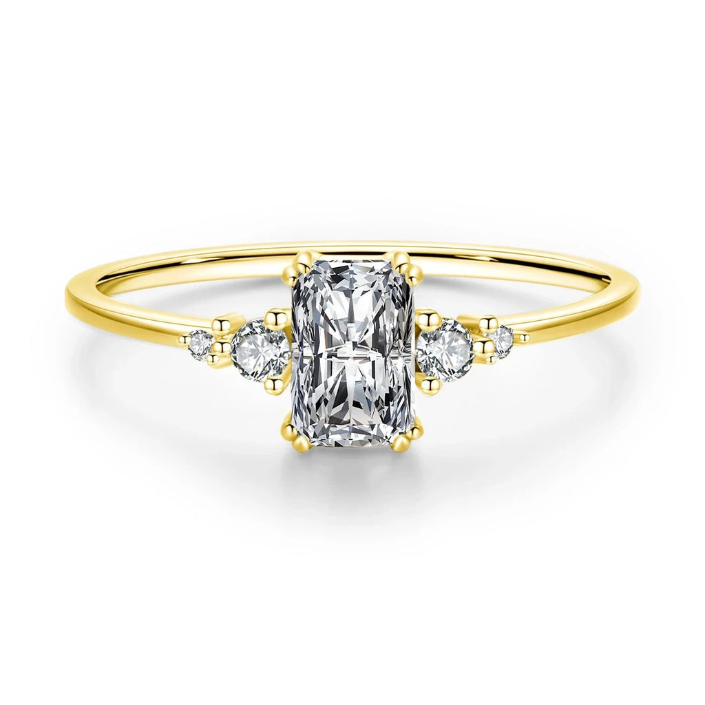 Sterling Silver Sparkling Wedding Ring