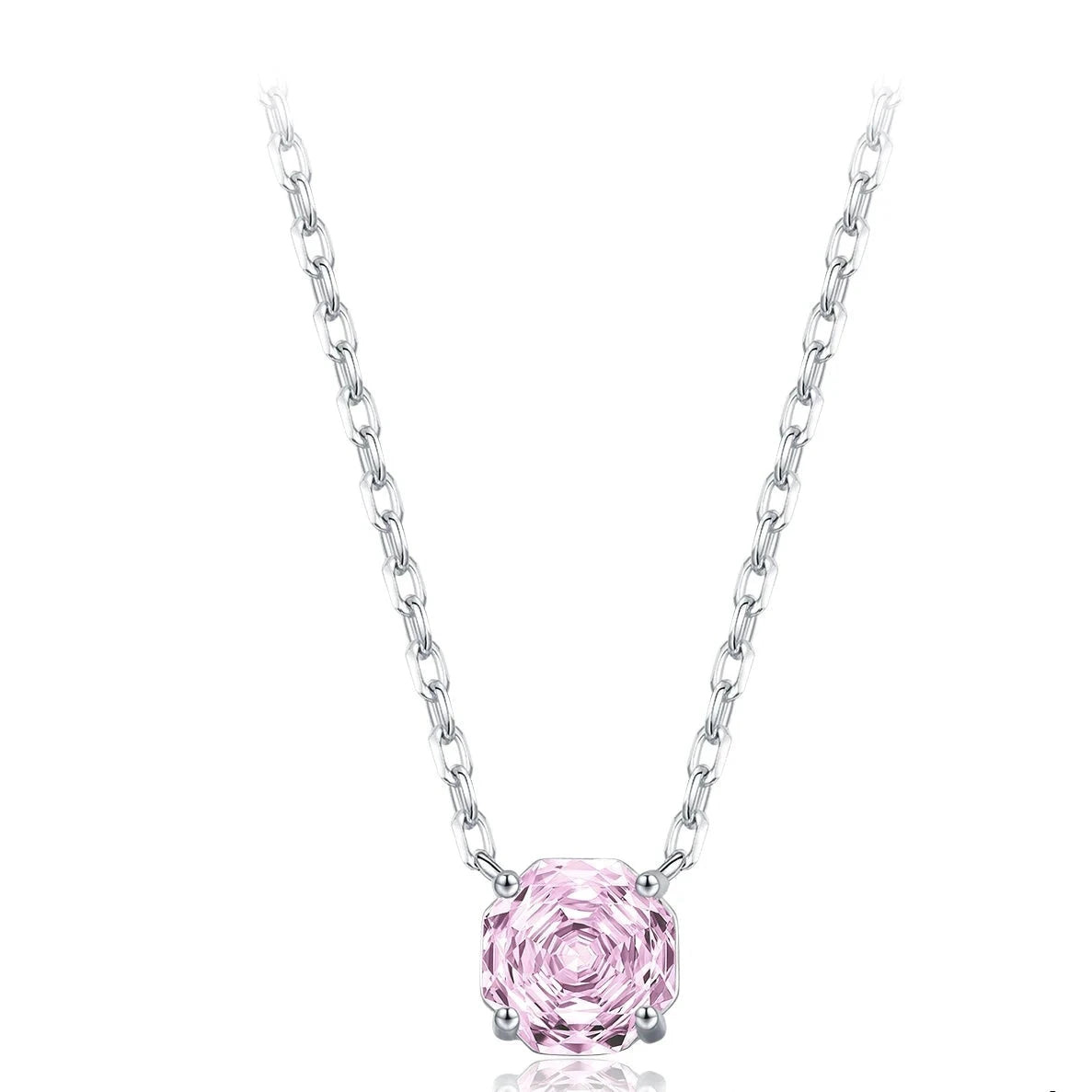 Sterling Silver Exquisite Multicolor Octagon Rose Cut