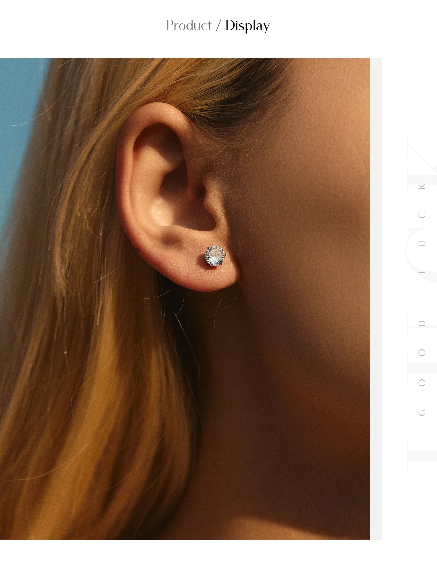 Sparkling Sterling Silver Round Crown CZ Stud Earrings