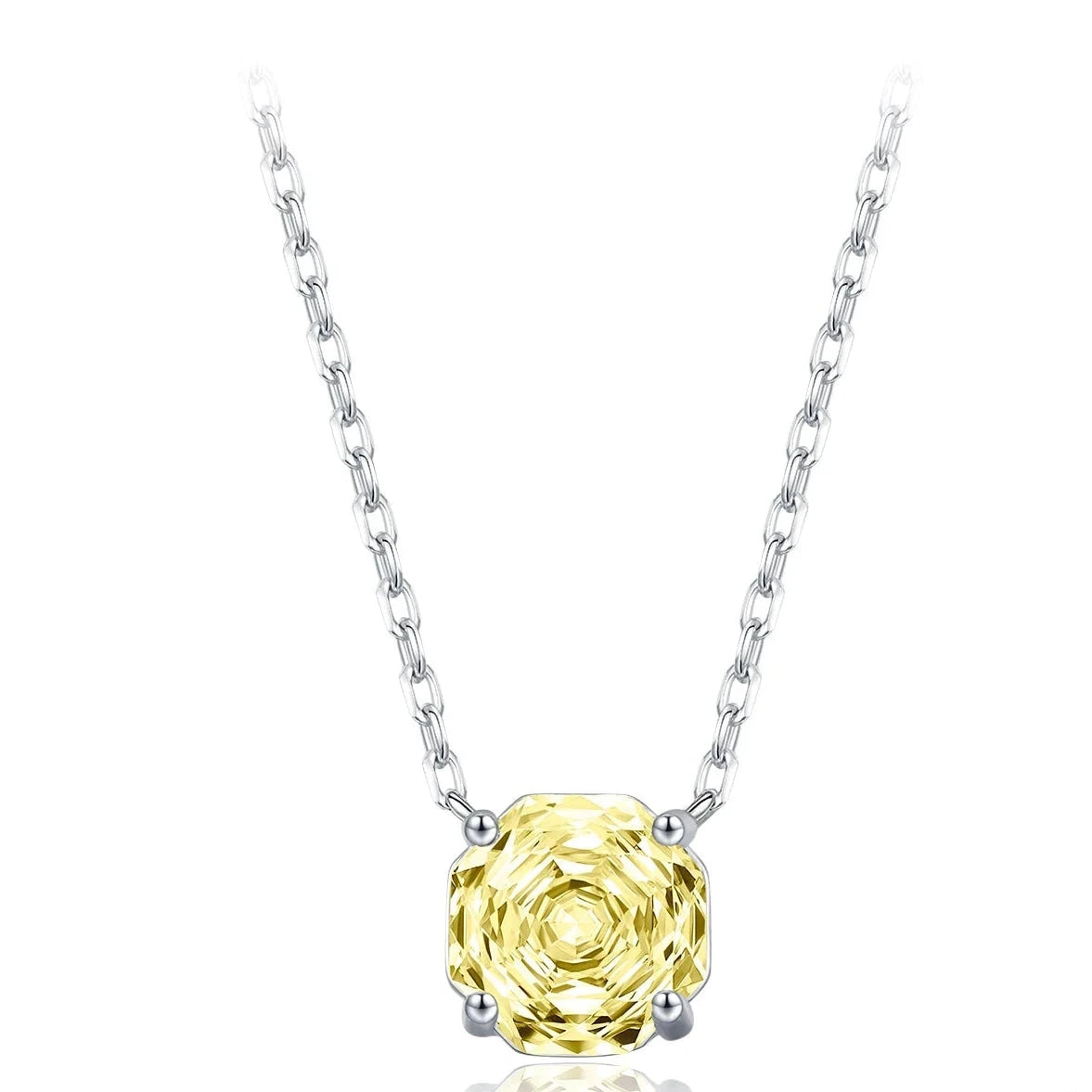 Sterling Silver Exquisite Multicolor Octagon Rose Cut