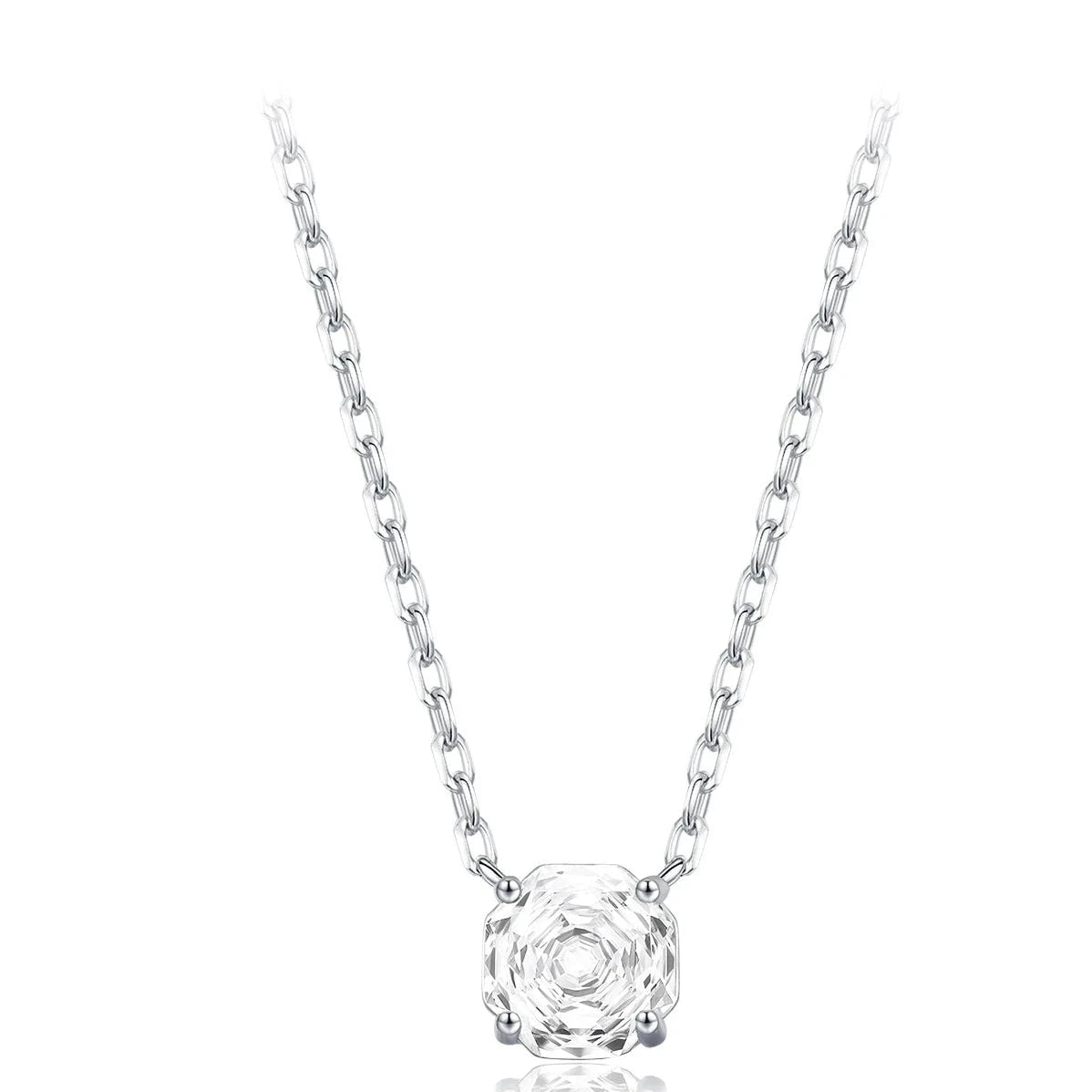 Sterling Silver Exquisite Multicolor Octagon Rose Cut