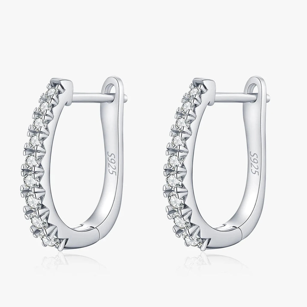 Sterling Silver Classic U Shape Ear