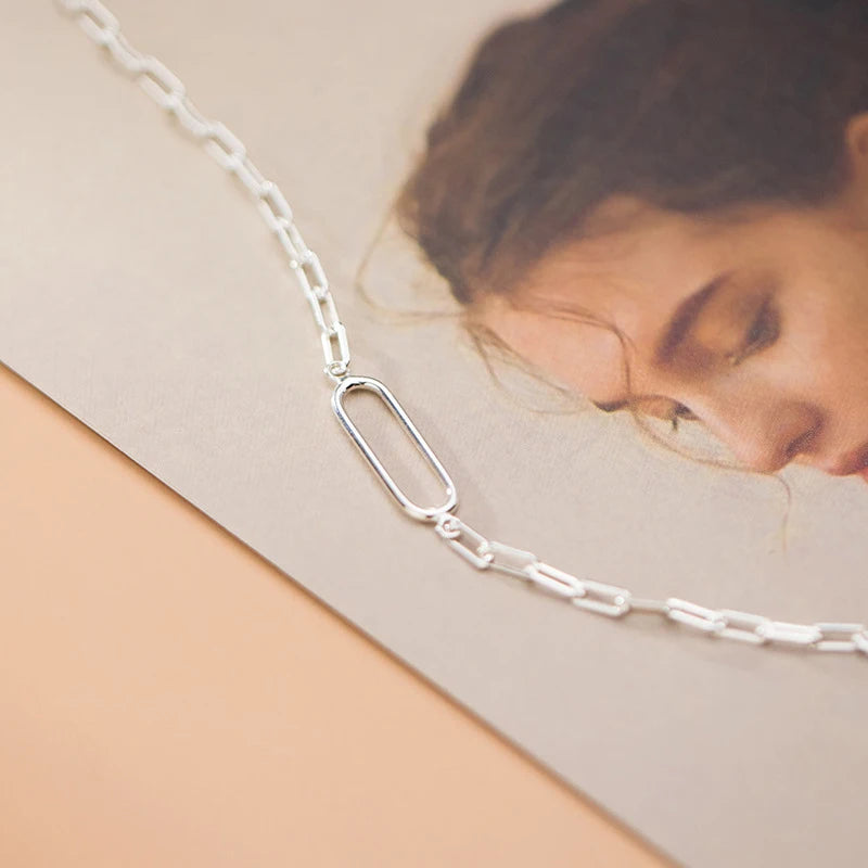 Sterling Silver Bracelet Geometric Bangle