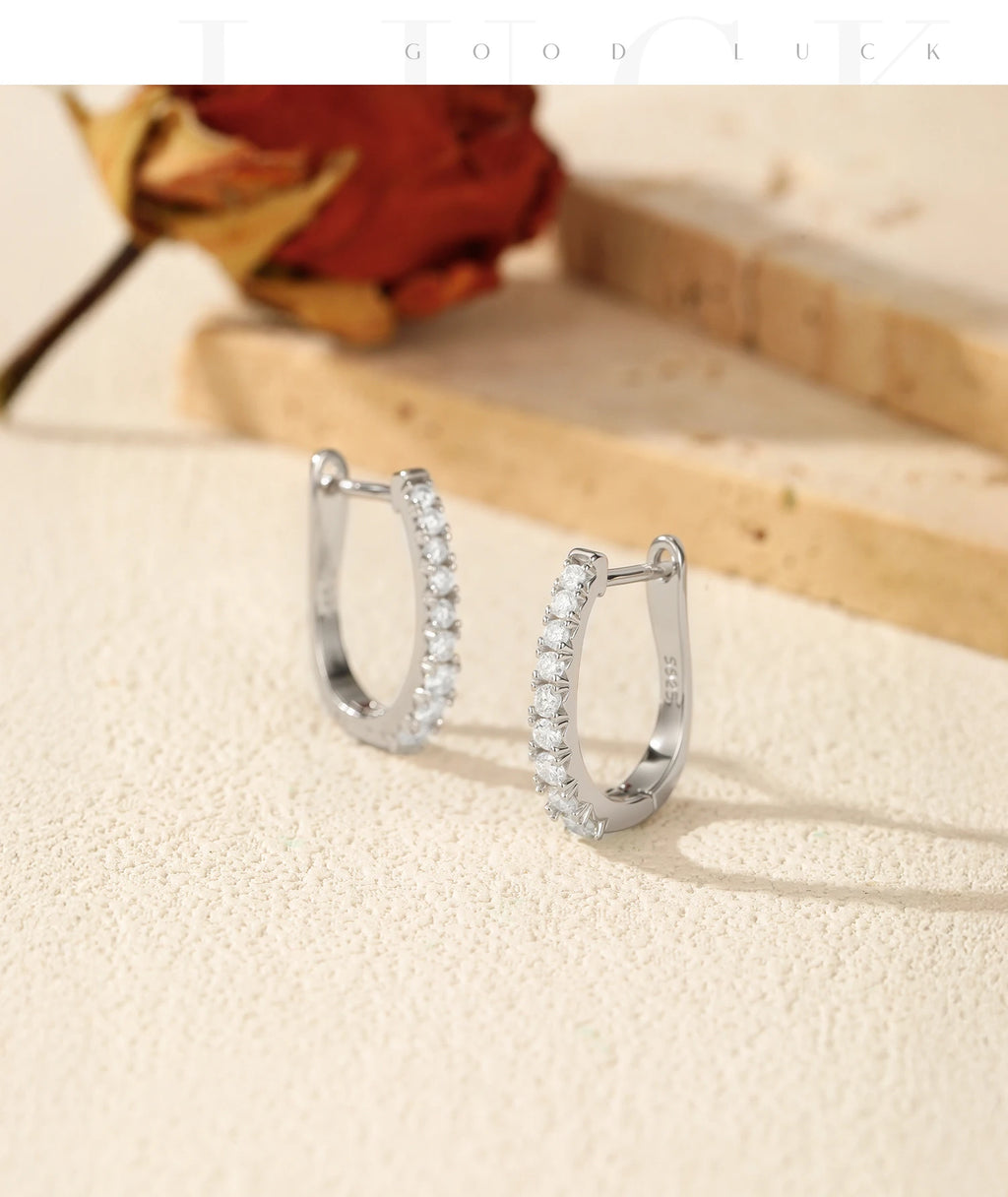 Sterling Silver Classic U Shape Ear